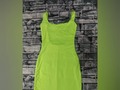 Vestido en polilicra 👸con escote en la espalda🛍️viene con Tapabocas 😷 Talla única  Color: verde Neon 💚 WhatsApp 3024699377 📲🤗📦💥