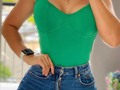 ✨Body tiras surcidas Talla única  Tela polylycra ✨📦🌸✍️