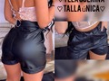 👑 Short👑 ♡ Tela Cuerina ♡ Talla única♡