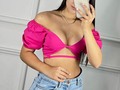 Blusa corta 💕 Talla única (S/M) 🇨🇴🌈🥰