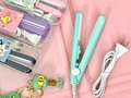 🌈MINI PLANCHA VIAJERA IMPORTADA🥰 💕 Ideal para llevar en tu bolso  💕 Súper practica para viajar    New 🖤 New 🖤 New 🖤