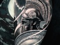 Tattoo sombras realizado en dos sesiones