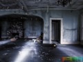 Abandoned house interior