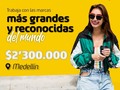 Trabaja en una empresa certificada por GPTW, trabaja en TP.🔥👇🏻  ✅ Customer Service ✅ Medellín ✅ $2'300.000 ✅ Inglés avanzado  ✅ Sin experiencia previa   ¿Qué estás esperando? Aplica ahora en 👉TPjobscolombia.com
