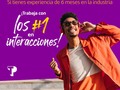 Si ya conoces la industria, llegó el momento de que trabajes con TP la empresa #1 en interacciones del mundo. 🤩  Requisitos:  -Vivir en Medellín -Español -Tener experiencia mínima de 6 meses -Ser estudiante de carreras administrativas con mínimo segundo semestre culminado  Conoce más sobre esta convocatoria en 👉TPjobscolombia.com