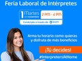 F E R I A🧑🏽‍💻L A B O R A L V I R T U A L🧑🏽‍💻  Conéctate y descubre todos los beneficios que puedes empezar a disfrutar una vez que seas parte del Team de #InterpretersAtHome  Requisito: Inglés avanzado  ¡No faltes!  Encuentra el link de la reunión en nuestras stories, nuestra bio o visita TPjobscolombia.com 🌐
