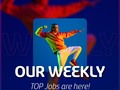 Stop scrolling!✋🏻 Revisa los Weekly TOP Jobs y aplica a tu favorito.😎💥   🌐TPjobscolombia.com
