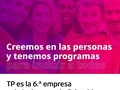 Somos la sexta empresa más incluyente de Colombia porque dejamos de lado las etiquetas para centrarnos en lo que de verdad es importante: los seres humanos. 🇨🇴 Por eso, en Teleperformance desarrollamos prácticas y procesos que nos permiten impactar positivamente a todos sin distinciones. 💜  #TPColombia #ExperienceTech #Proud2beTP