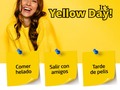 ¡El #YellowDay es hoy! ☀️💛  El día más feliz del año. 😊  ¿Cuáles son todas aquellas cosas que te hacen feliz? 🤗  ¡Dinos en los comentarios! 🤩