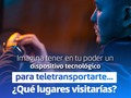 ⚡️🚀 Imagina tener el poder de pasar tus fines de semana en París o ir de compras a Grecia. 🤭  ¡Cuéntanos a qué lugares irías si pudieras teletransportarte! 🌎 📍