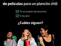 Si te ponen estas películas en el primer Netflix and chill… AHÍ ES. ¿Qué otras son un ✅? Solo se vale una película por comentario. 🤙🏻