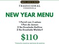 New year menu!