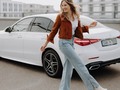 The perfect balance of style and luxury.  ðŸ“· @corinabeha with @alinebyrtus for #MBcreator  #MercedesBenz #CClass #C300d  [Mercedes-Benz C 300 d | WLTP: Kraftstoffverbrauch kombiniert: 5,6â€“5 l/100 km | COâ‚‚-Emissionen kombiniert: 148â€“131 g/km | mb4.me/DAT-Leitfaden]