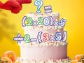 Aujourd’hui, on fête nos ____ bougies !