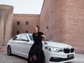 What's behind the smile. The BMW 5 Series Sedan. #THE5 #BMW #5Series #BMWrepost @hindnizar @lenadawood