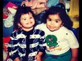 @pmdeleon22 and I when we were just tots.