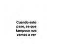 ¿Será?