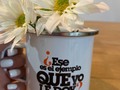 Dale a tu mamá un lindo pocillo con sus frases.  - - #peltre #diadelamadre