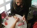 Primer dia de nuestro curso de uñas acrilicas. #thevintagesalon #lomejordeantofagasta 💅💅💅