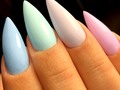 Uñas acrílicas en tonos pastel 💅💅💅 #uñasacrilicasantofagasta #uñasenantofagasta #thevintagesalon #lomejordeantofagasta ❤