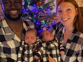 Merry Christmas to all, and to all a good night.💕 I hope everyone was able to celebrate with their loved ones and enjoy the small moments.🎅🏾❤️🎄  • • • • #Christmas2022 #TwinGirls #FamilyOf4 #SoMuchLove
