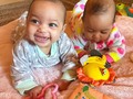 -We will always cherish these days at home together.  -Always stay curious our sweet little girls!