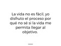 Disfruta el proceso! Eso es lo importante y loq ir te dejará mayor satisfacción! #nuncaterindas