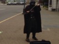 Darth Vader playing the violin!