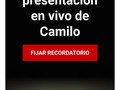 Este Miércoles 30 de septiembre, presentación en vivo de CamiloMusica en youtubemusic 🎤🎶