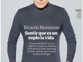 Ricardo Montaner: "Sentir que es un soplo la vida"   👈  clarincom 📰  montanertwiter 📷