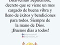 Feliz inicio de mes. 🙏