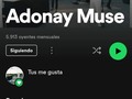 Rumbo a las 10K !! 🚀🚀  adonaymuse 🎤🇨🇱 MundoChannels 🌎