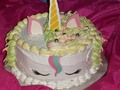 Una linda torta de unicornio 🦄 para una linda clienta 😊 - #TDM #anaco #Anzoategui #oriente #TortasDeMonica +584167933464 📱