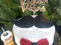 Fue realizada hace muchos días atrás para sorprender a un padre muy querido  #04121899974  #04268843599   #tortadecorada #bellacake #dulcedetalle #merengueitaliano😋 #felizcumpleaños #mostacho #felicidades