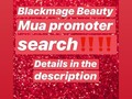 Guys @blackmage.beauty is having a promoter search! If you love glitter this brand is for you!!