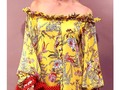 Between yellow and flowers #top from #JOURNEY by #Relicario