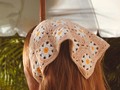 Add a boho chic touch to your summer looks with our handmade woven headscarves••• 🌼🍓  Dale un toque boho chic a tus looks de verano con nuestras pañoletas tejidas a mano.