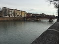 Una parte de Verona y su gran lago