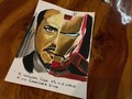 Los héroes de la vida no son los que salen en las películas 🎥, son las personas que te cruzas en la vida y están ahí en los momentos difíciles .  Lo demás es entretenimiento y metáfora, hice a iron man, para un verdadero iron man 👏 @zen___91