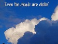 Chillin' #chillin #lookup #cloudpeople #dawnwashere #upinthesky