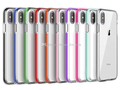 Estuche Transparente Acrigel Xiaomi Note 6 Pro Borde Color $12.900