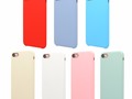Estuche Silicona Matte iPhone 6 Suave Delgada Flexible $13.999