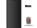 Vidrio Ceramica Matte Antiespia iPhone 8 Plus Borde Negro $15.999