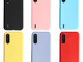 Estuche Silicone Cover Xiaomi Mi A3 Gamuza Interior Flexible $19.999