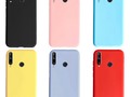 Estuche Silicone Cover Huawei Y6p Delgado Gamuza Interior $19.999