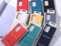 Estuche Silicone Cover Samsung Galaxy Note 20 Gamuza Interio $20.999