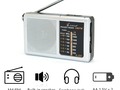 Radio De Bolsillo Portatil Knstar K-257 Am Fm De Pilas Aa $24.999