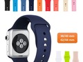 Manilla Pulso Apple Watch Silicona Color 38-40mm Correa $14.999