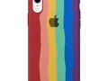 Estuche Silicone Cover Arcoiris Samsung Galaxy A12 Gamuza $23.999