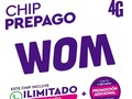 Sim Card Prepago Wom 4g Min Ilimitados 5gb Interne X 30 Dias 24999 pesos$24.999